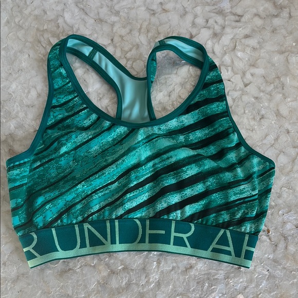 Under Armour Green Racerback Swim Top - Picture 1 of 3